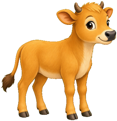 Honey, a Jersey cow